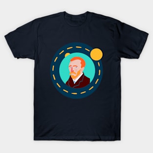 Van Gogh with Sun T-Shirt